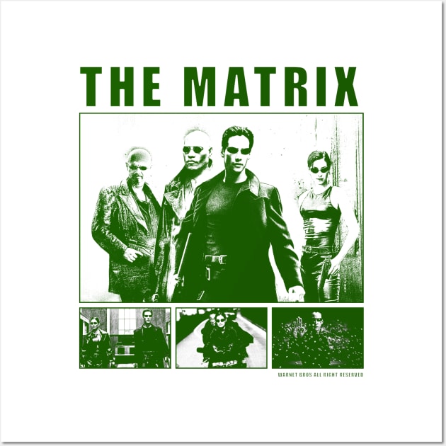 the matrix grunge Wall Art by Genetics art